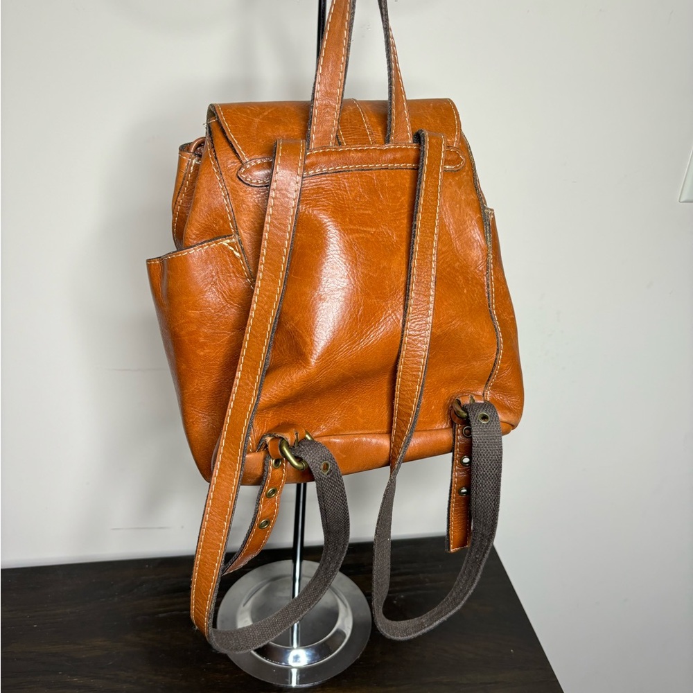 Patricia Nash backpack and wallet Brown Leather - Picture 4 of 9